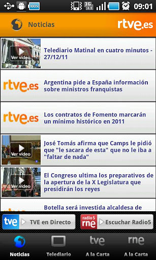 Rtve.es para m&oacute;viles截图5