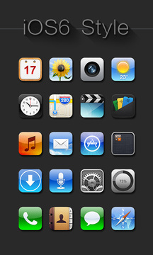 iPhone主题桌面截图