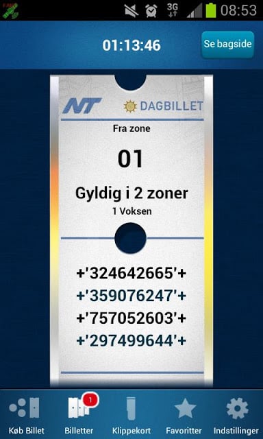 NT Mobilbiletter截图5