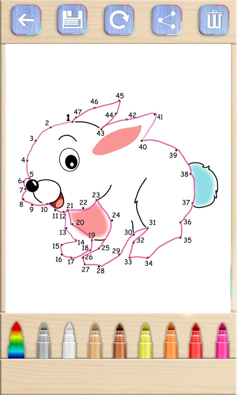 动物连线儿童画画游戏截图5
