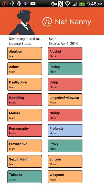 Net Nanny for Android截图9