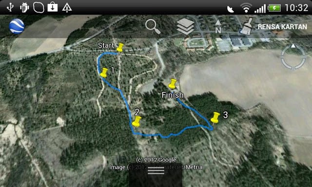 GPS Orienteering Demo截图4