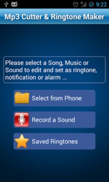 MP3 Cutter and Ringtone Maker♫截图