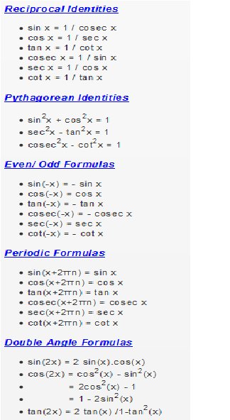 Trigonometry Reference Free截图3