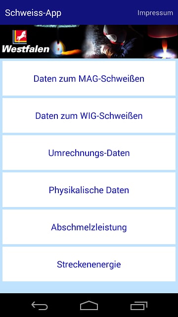 Schwei&szlig;-App Westfalen AG截图1