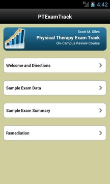 PT Exam Track截图