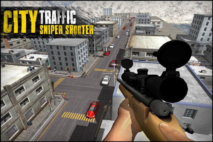 城市交通狙击手射击3D截图1