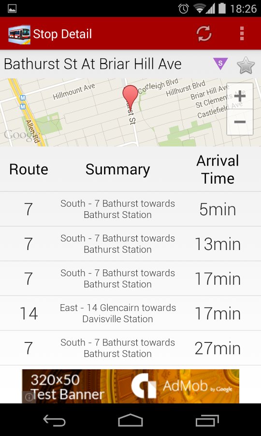 TTC Toronto Transit Live截图3