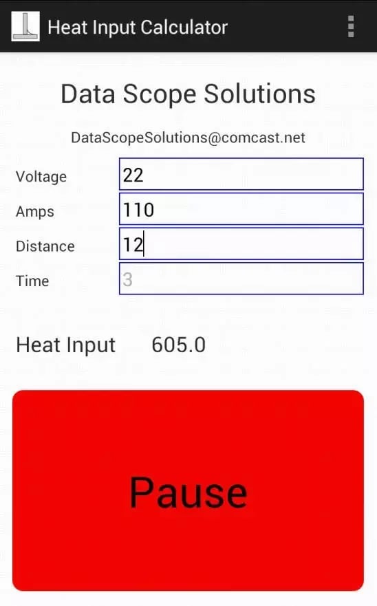 Heat Input Calculator截图4