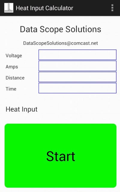 Heat Input Calculator截图1