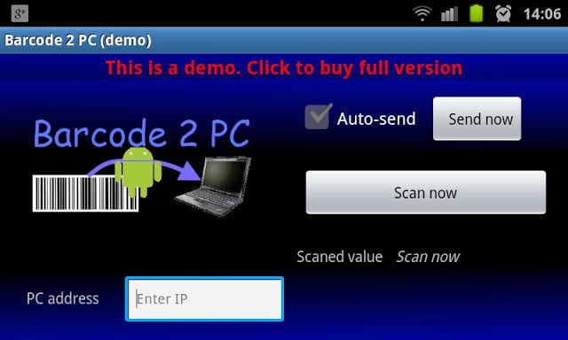 Barcode 2 PC demo截图6