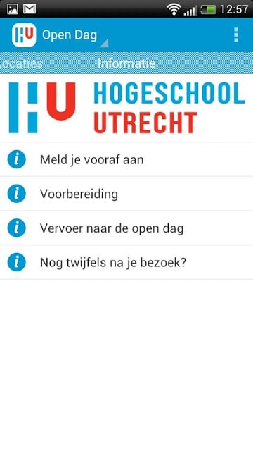 Hogeschool Utrecht Open ...截图1