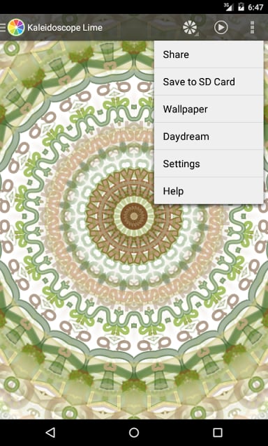 Kaleidoscope Lime截图1