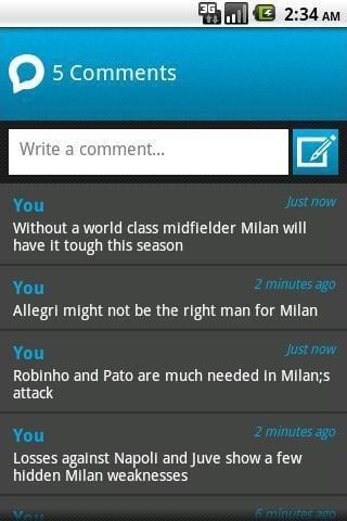 AC Milan Page截图4