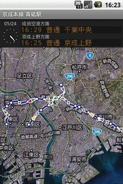 鉄道マップ 関东截图