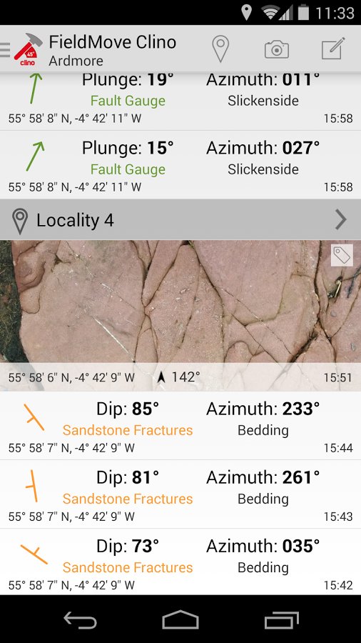 FieldMove倾斜截图11