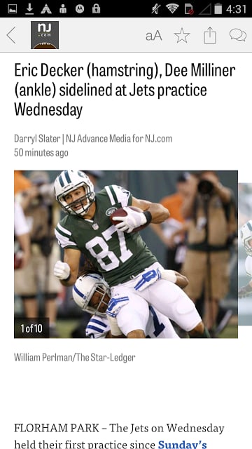 NJ.com: New York Jets News截图2