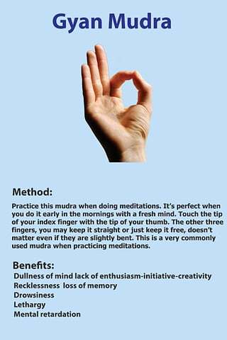 Yoga Mudras Methods & Benefits截图1