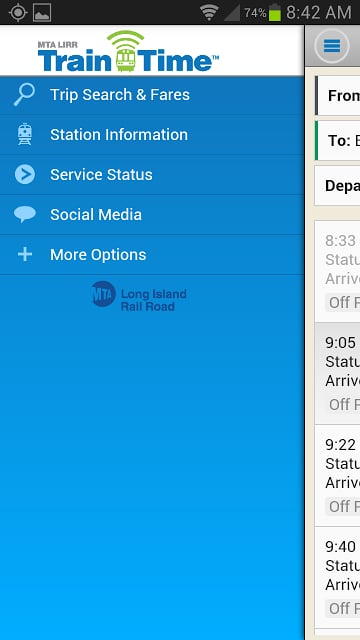 LIRR TrainTime截图6