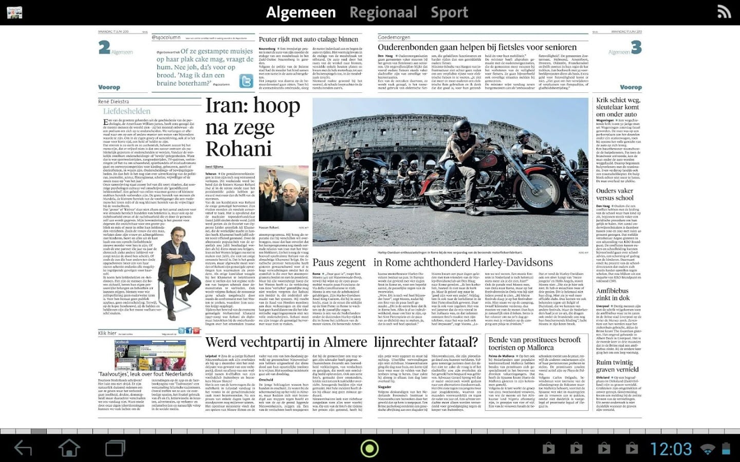 Leidsch Dagblad digikrant截图1