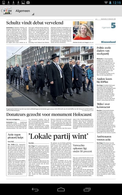 Leidsch Dagblad digikrant截图5