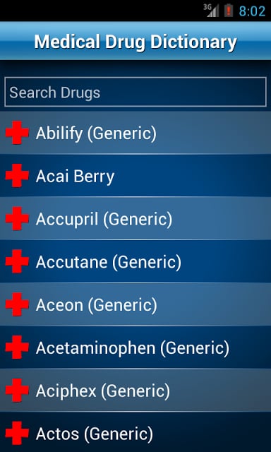 Medical Drug Dictionary截图7