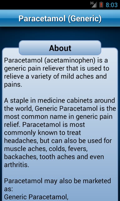 Medical Drug Dictionary截图3