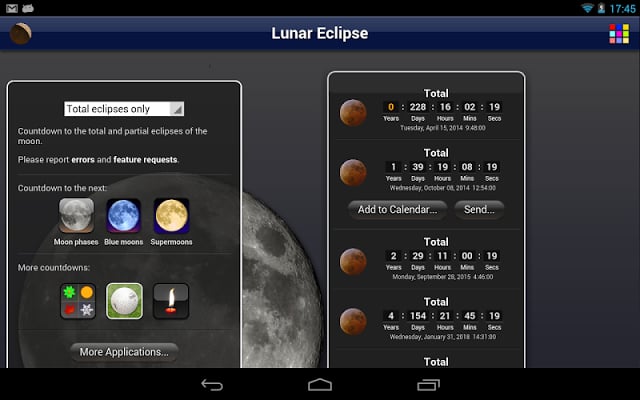 Lunar Eclipse Free截图3