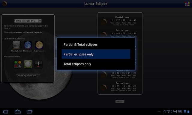 Lunar Eclipse Free截图5