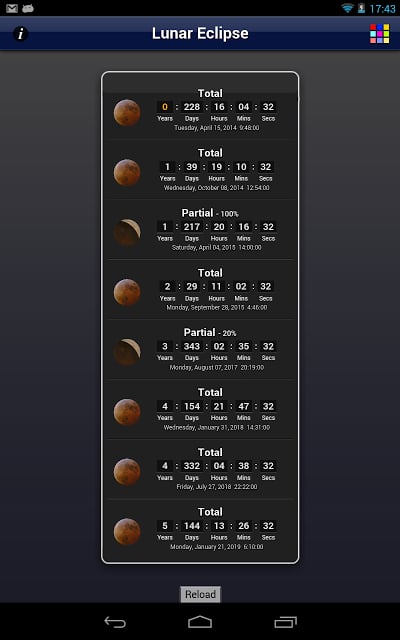 Lunar Eclipse Free截图8