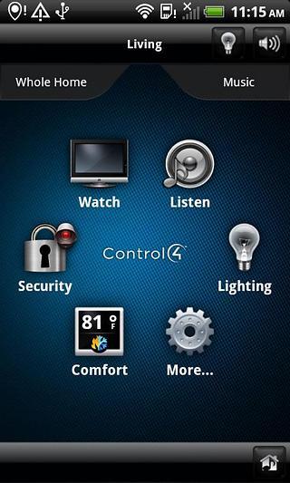 Control4&reg; MyHome for Android截图1