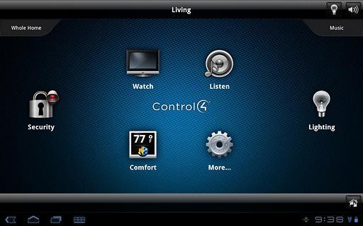 Control4&reg; MyHome for Android截图4