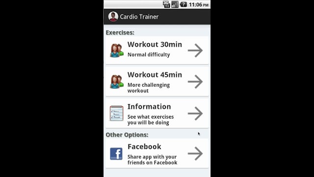 Cardio Trainer截图2