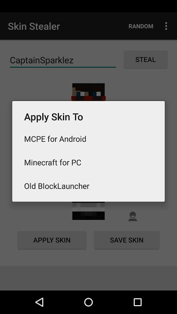 Minecraft皮肤偷取器截图3