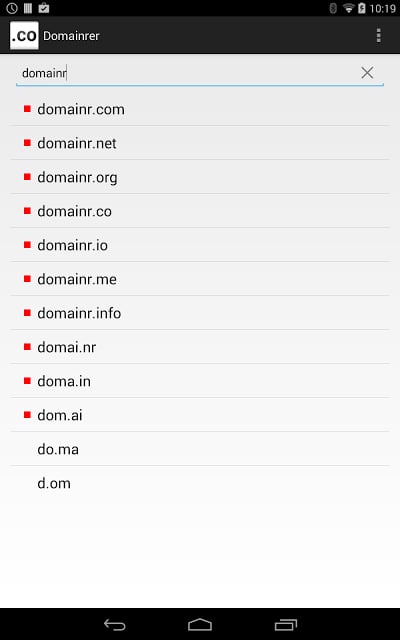 Domainrer the Domain Finder截图10