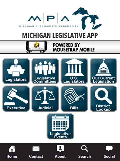 MPA Michigan Legislative App截图3