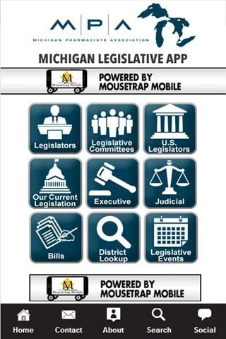 MPA Michigan Legislative App截图1