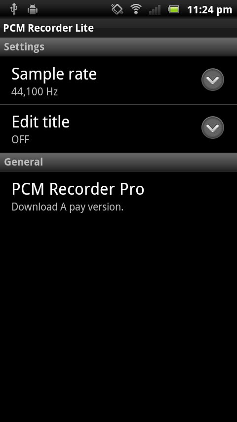 PCM Recorder Lite截图4