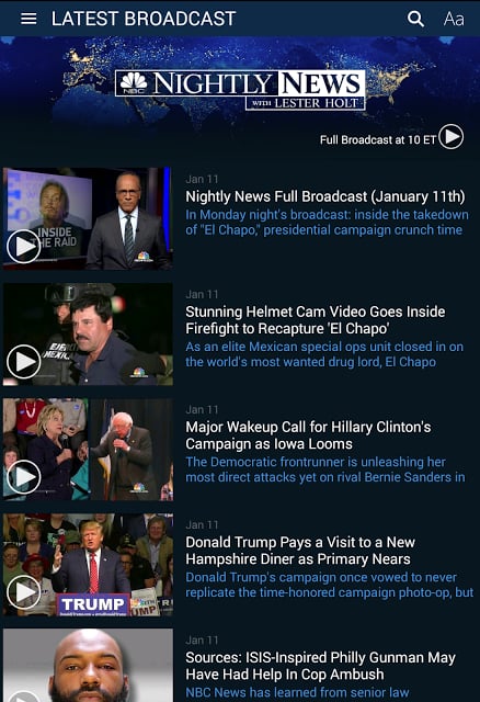 NBC Nightly News截图10