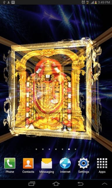 3D Tirupati Balaji LWP截图1