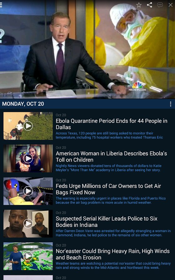 NBC Nightly News截图3