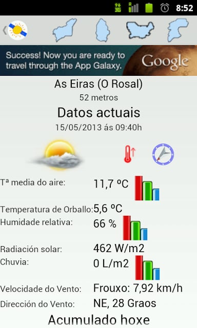 Datos Meteo Galiza截图3