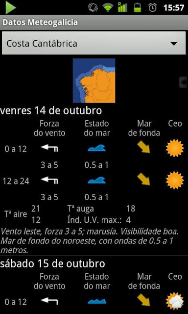 Datos Meteo Galiza截图1