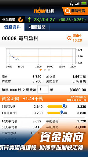 now 财经 - 股票信息截图3