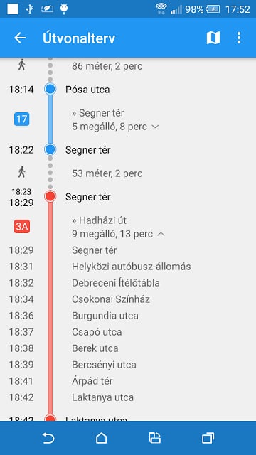 Debreceni Menetrend截图4