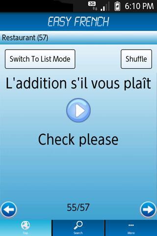 Easy French Lite, Learn French截图8