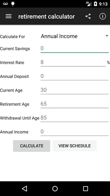 储蓄和贷款计算器 - 精简版截图11
