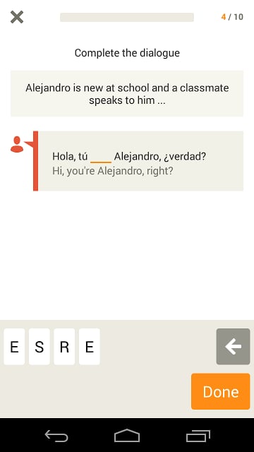 Learn Spanish with babbel.com截图2