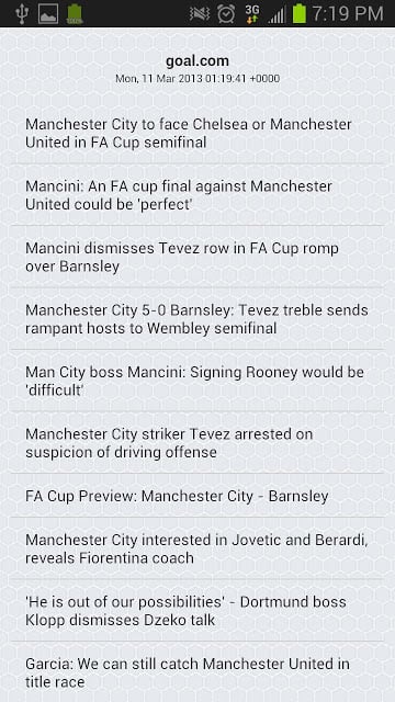 Manchester City Page截图1