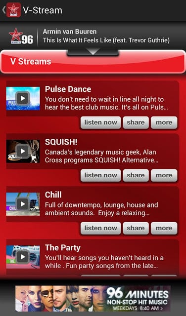 Virgin Radio Canada截图1